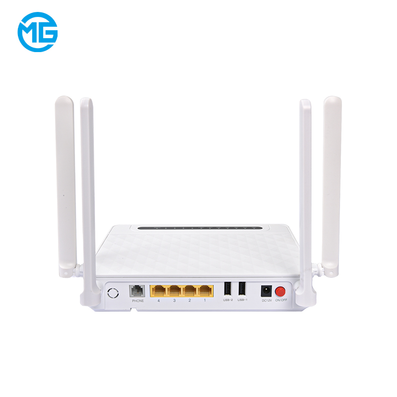 4GE+VOICE+2.4G&5.8G WIFI GPON